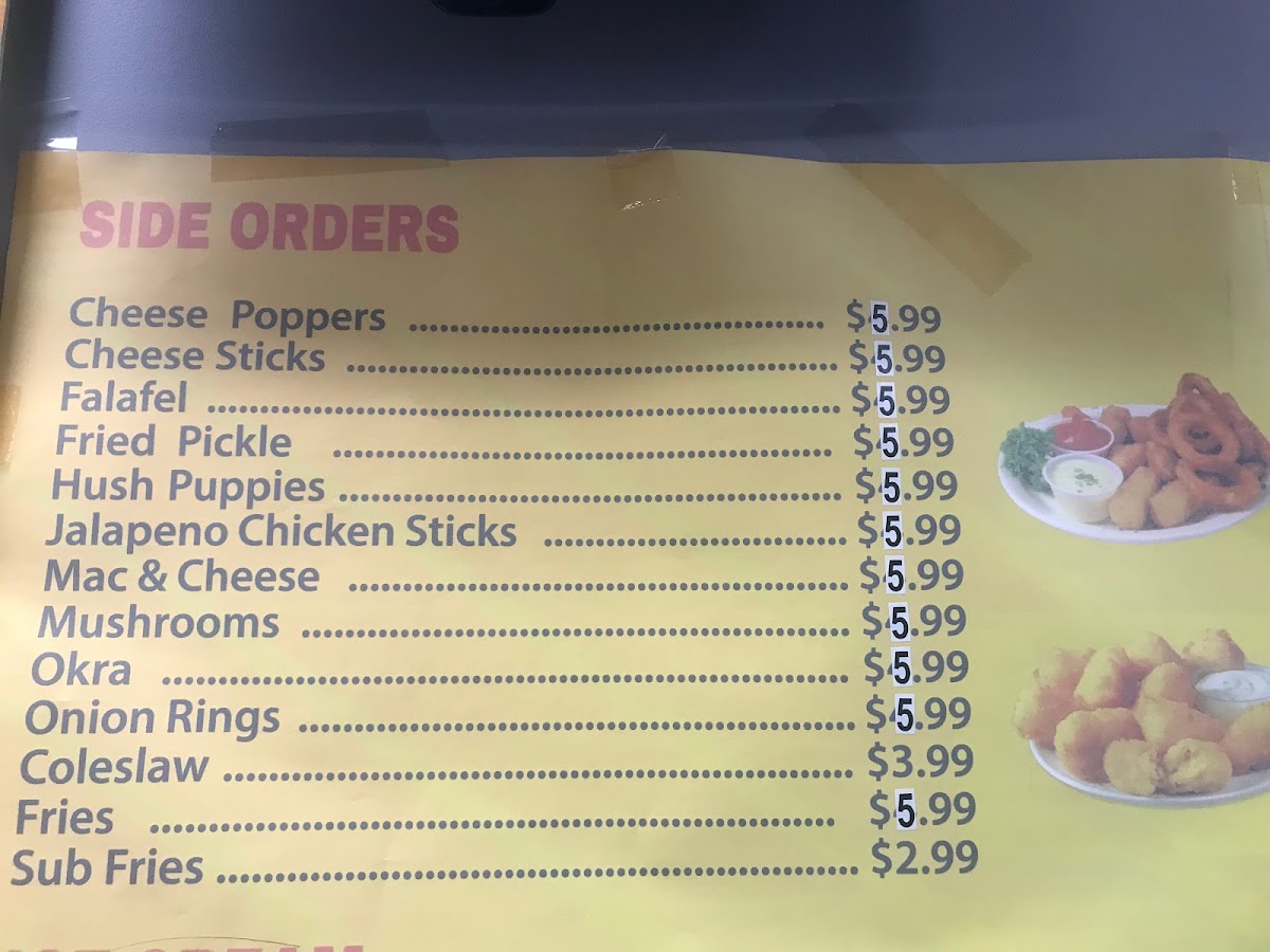 Menu Chicago Fish, Chicken & Gyros Taqueria-7