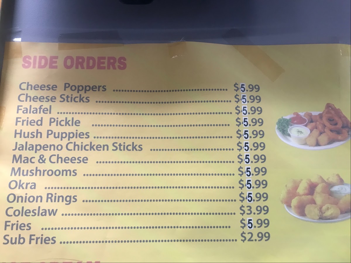 Menu Chicago Fish, Chicken & Gyros Taqueria-8